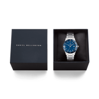 Daniel Wellington Iconic Paradigma Link Blue Enamel Watch Watches Daniel Wellington