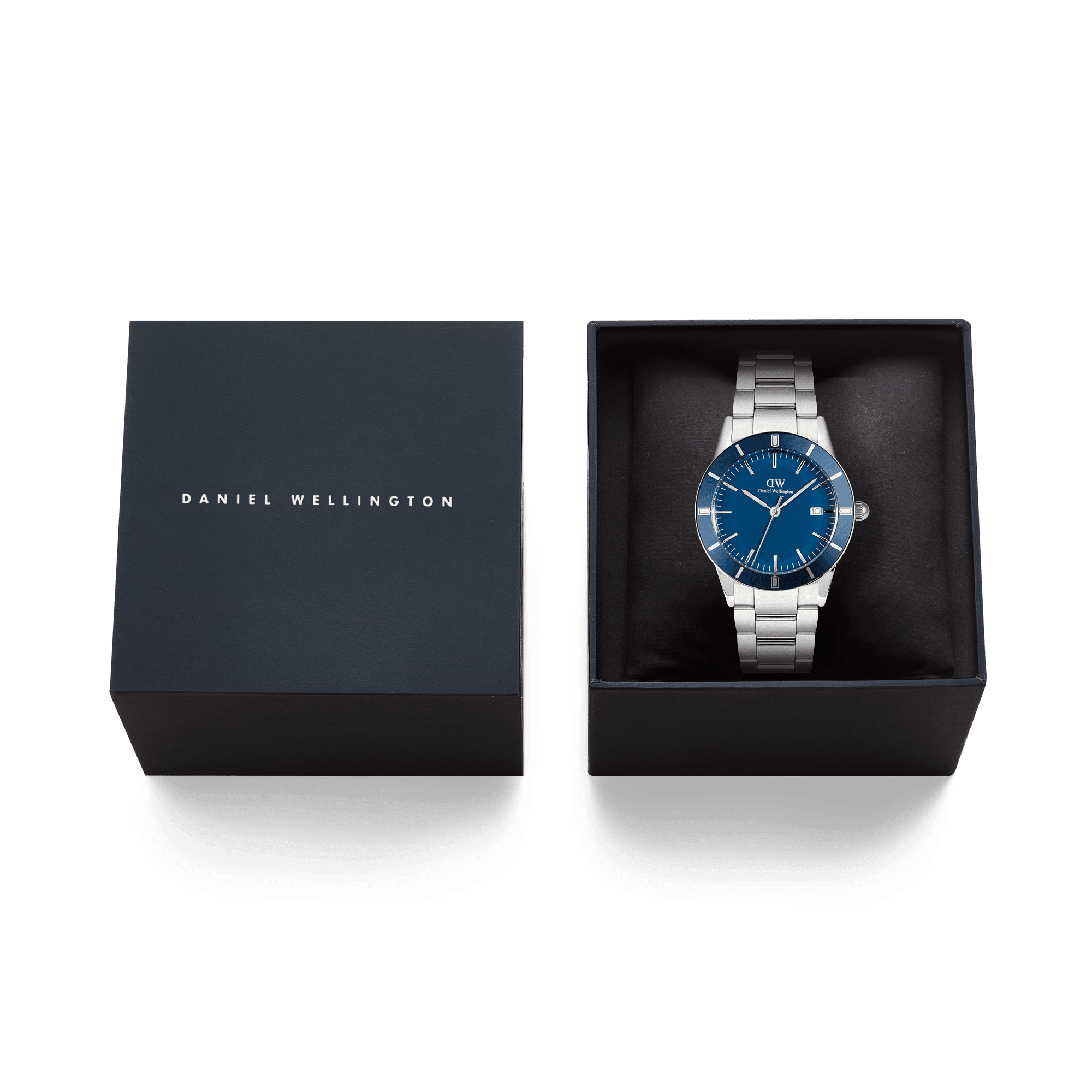 Daniel Wellington Iconic Paradigma Link Blue Enamel Watch Watches Daniel Wellington