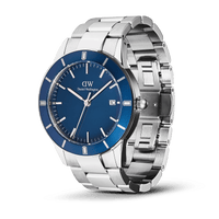 Daniel Wellington Iconic Paradigma Link Blue Enamel Watch Watches Daniel Wellington