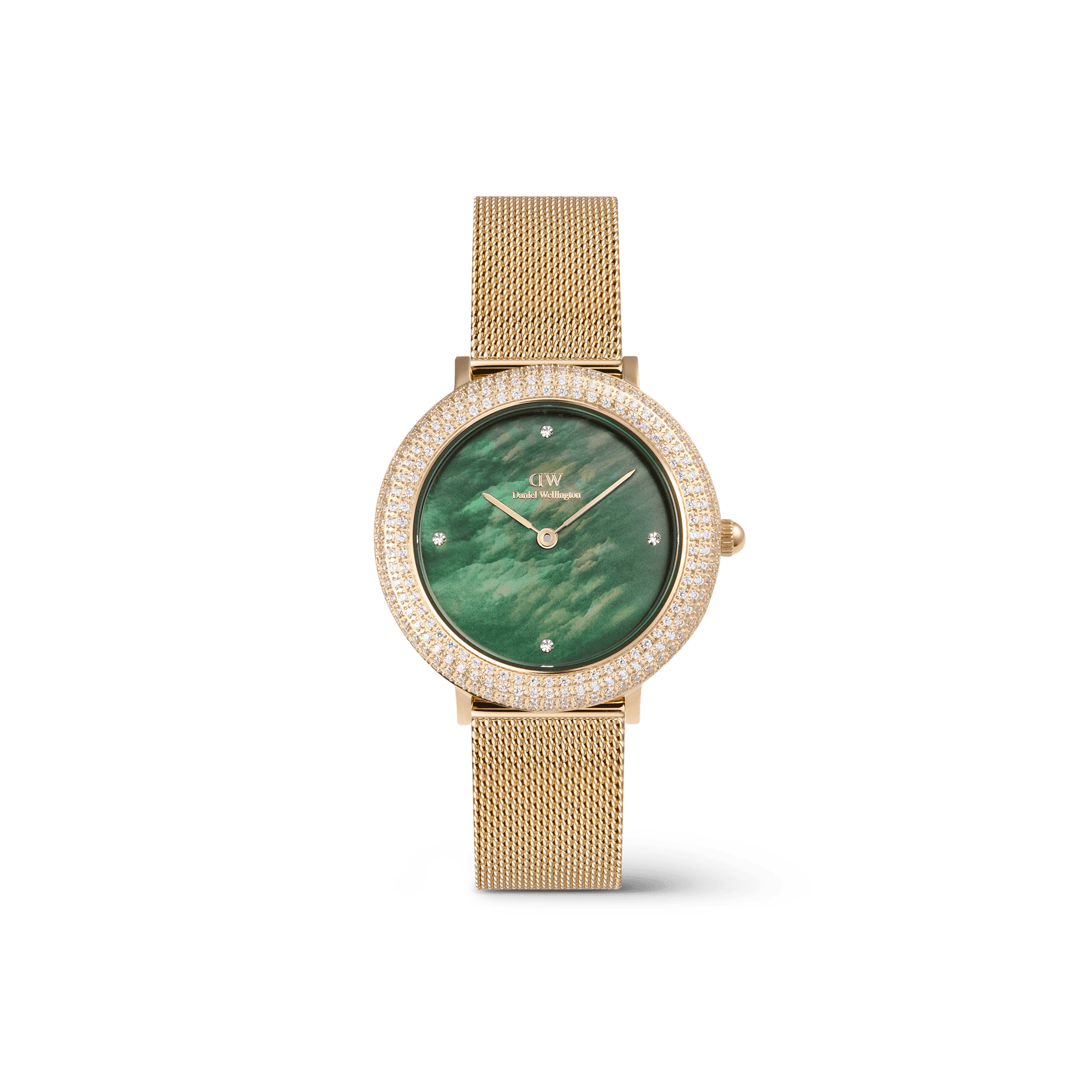 Daniel Wellington Crystalline Bezel Evergold Green Watch Watches Daniel Wellington