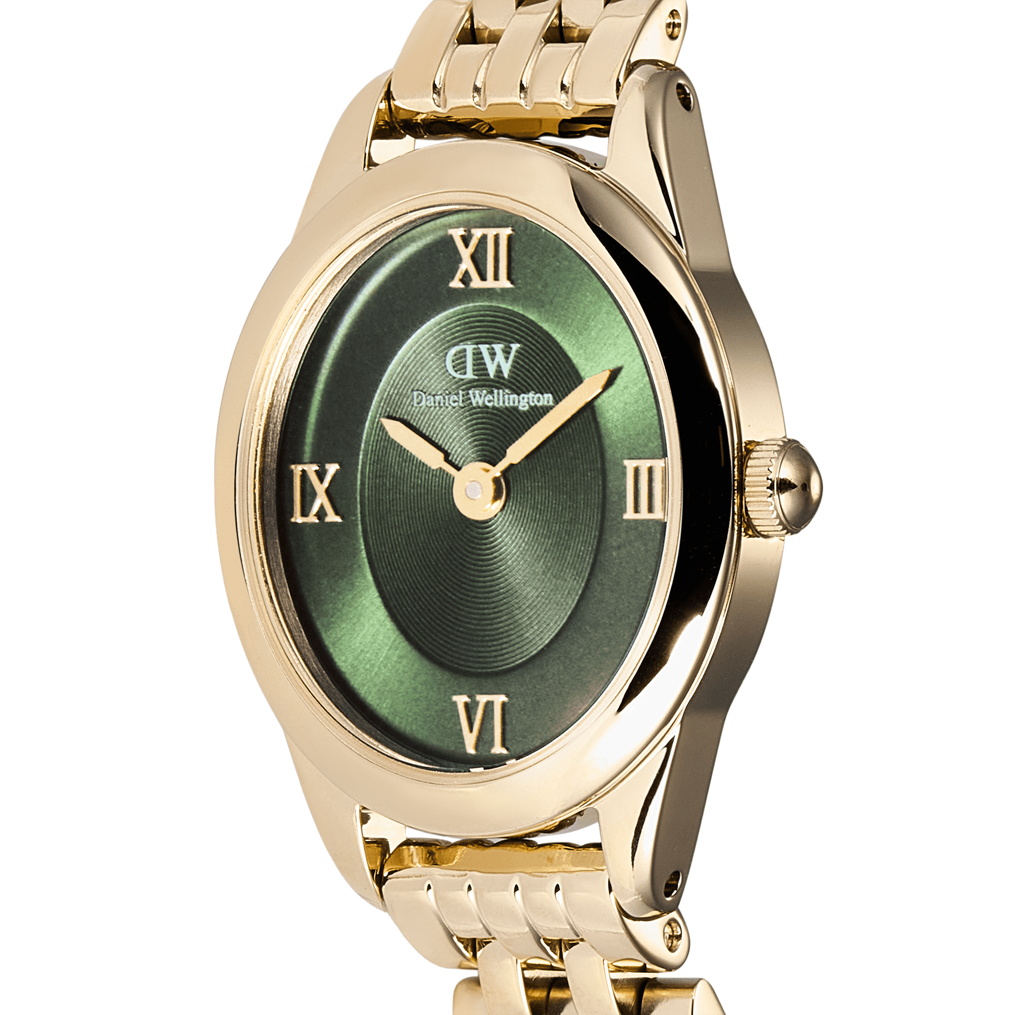 Daniel Wellington Ophelia Mini Emerald Gold Watch Watches Daniel Wellington