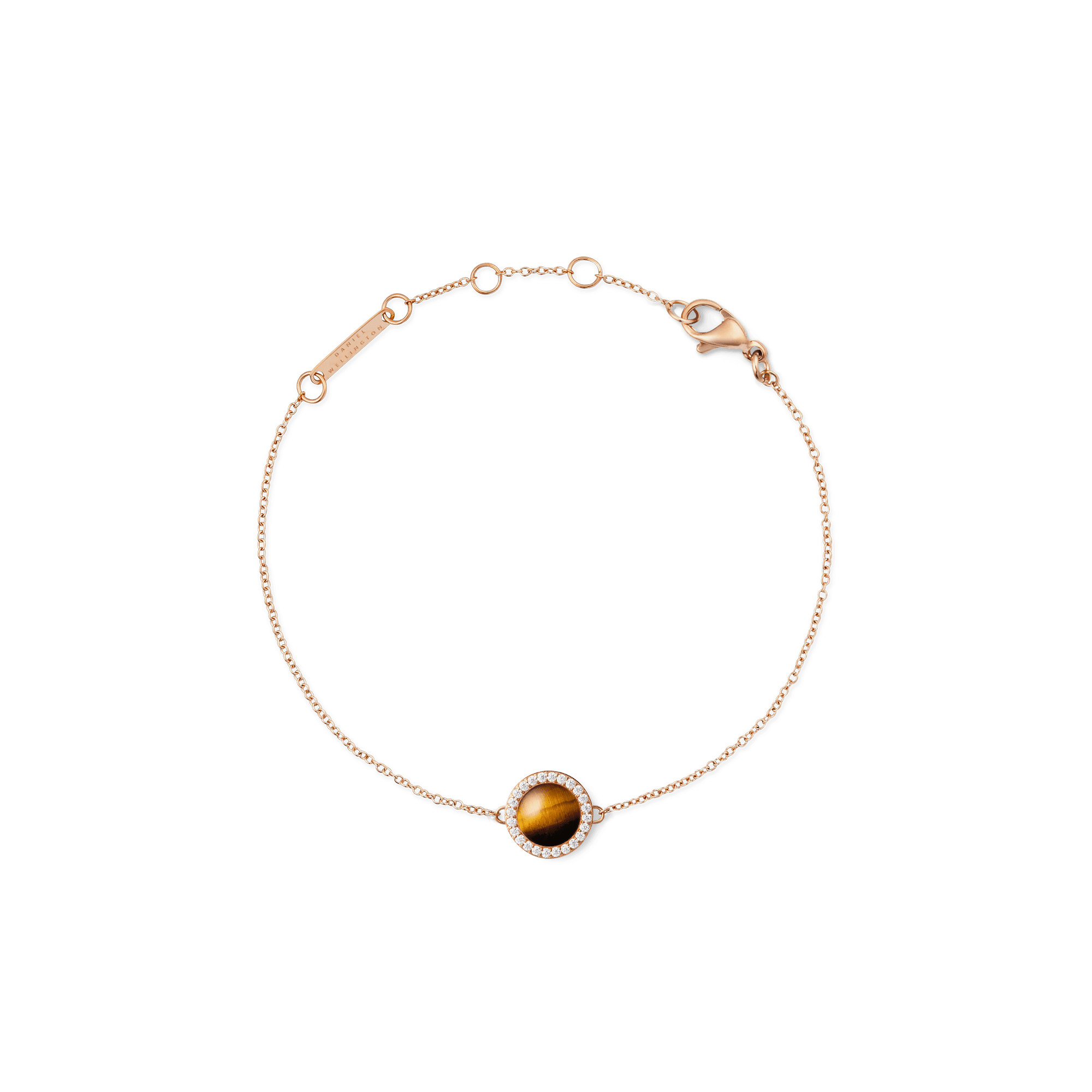 Daniel Wellington Audrey bracelet Tiger Eye Rose Gold Bracelets Daniel Wellington
