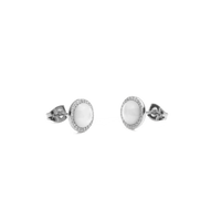 Daniel Wellington Audrey Earrings Mother of Pearl Silver Earrings Daniel Wellington