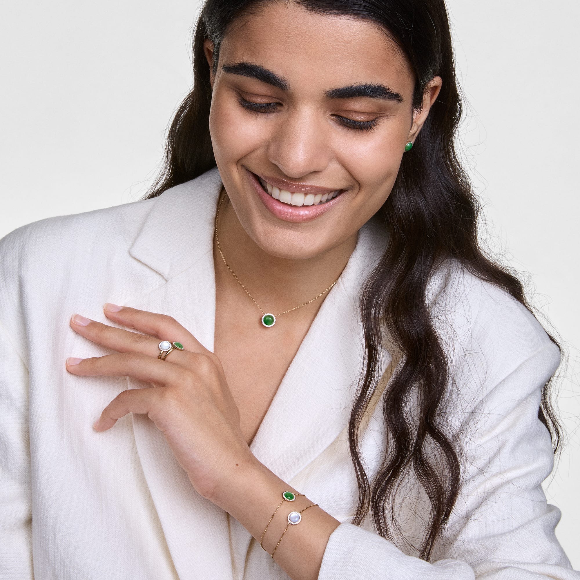 Daniel Wellington Audrey Ring Mother of Pearl Gold Rings Daniel Wellington