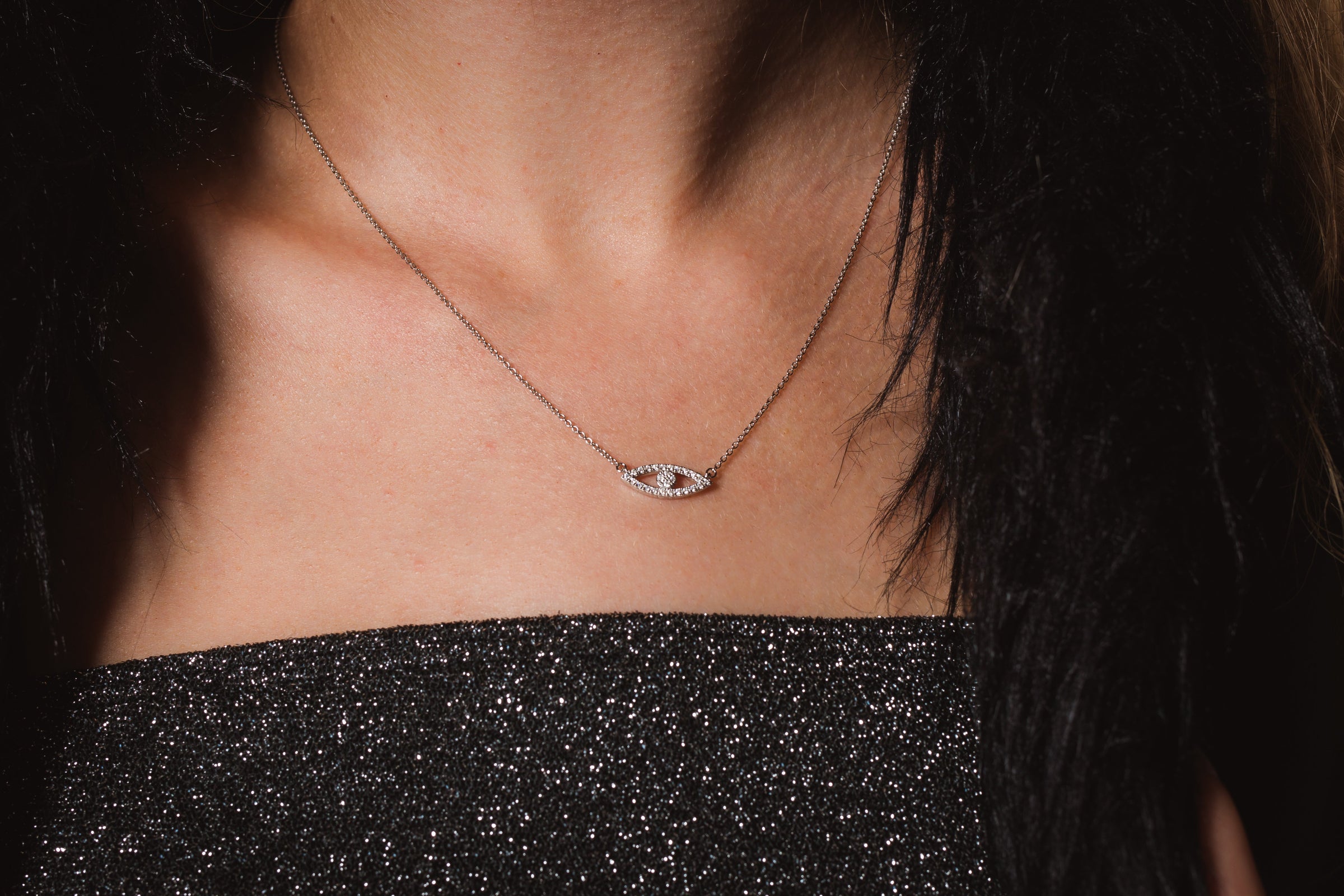 Georgini Rock Star Evil Eye Silver Pendant Georgini