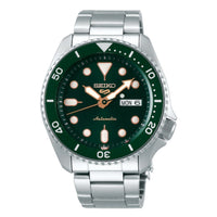 Seiko Automatic Green Face Men's Watch SRPD63 Watches Seiko