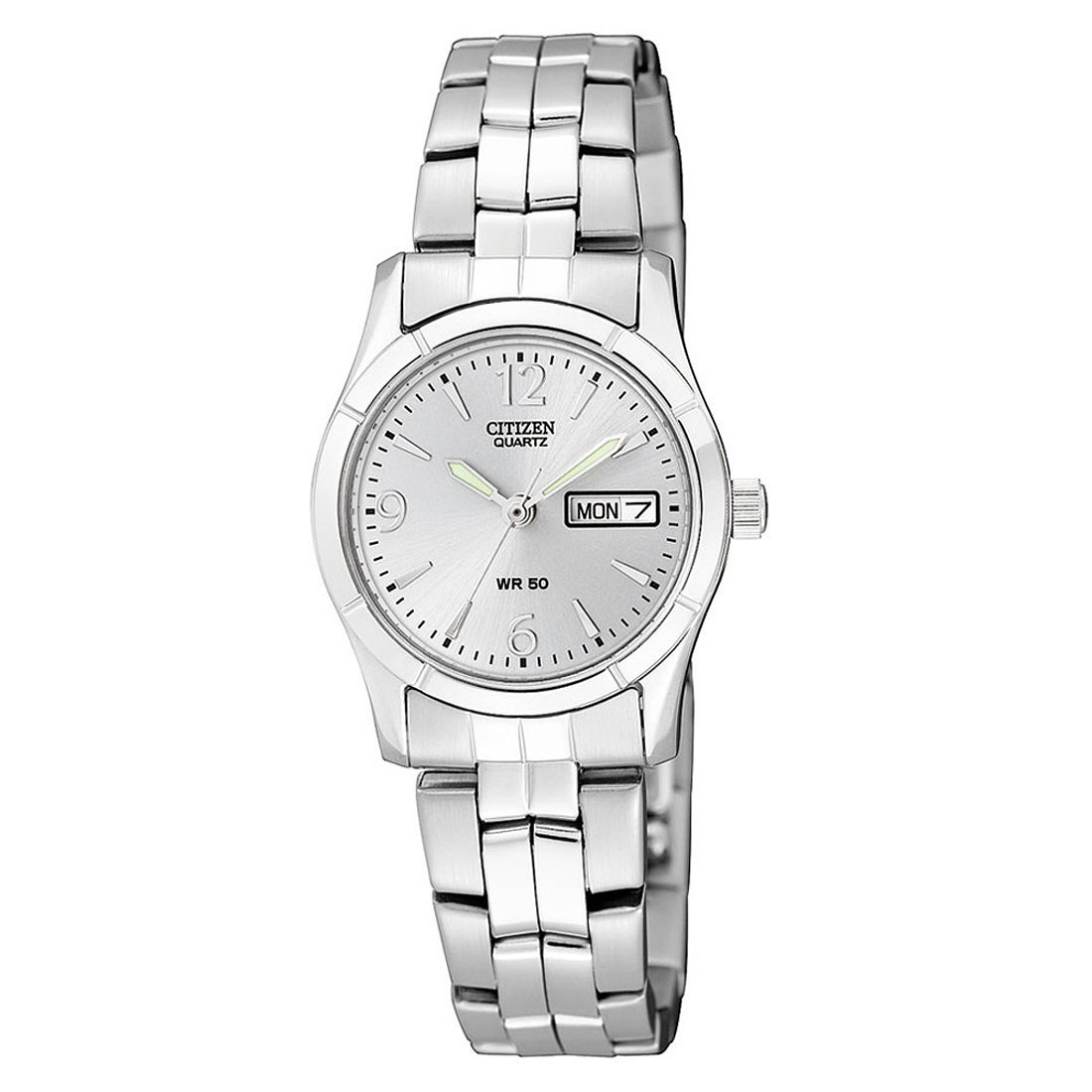 Citizen Stainless Steel Silver Ladies Watch EQ0540-57A Watches Citizen