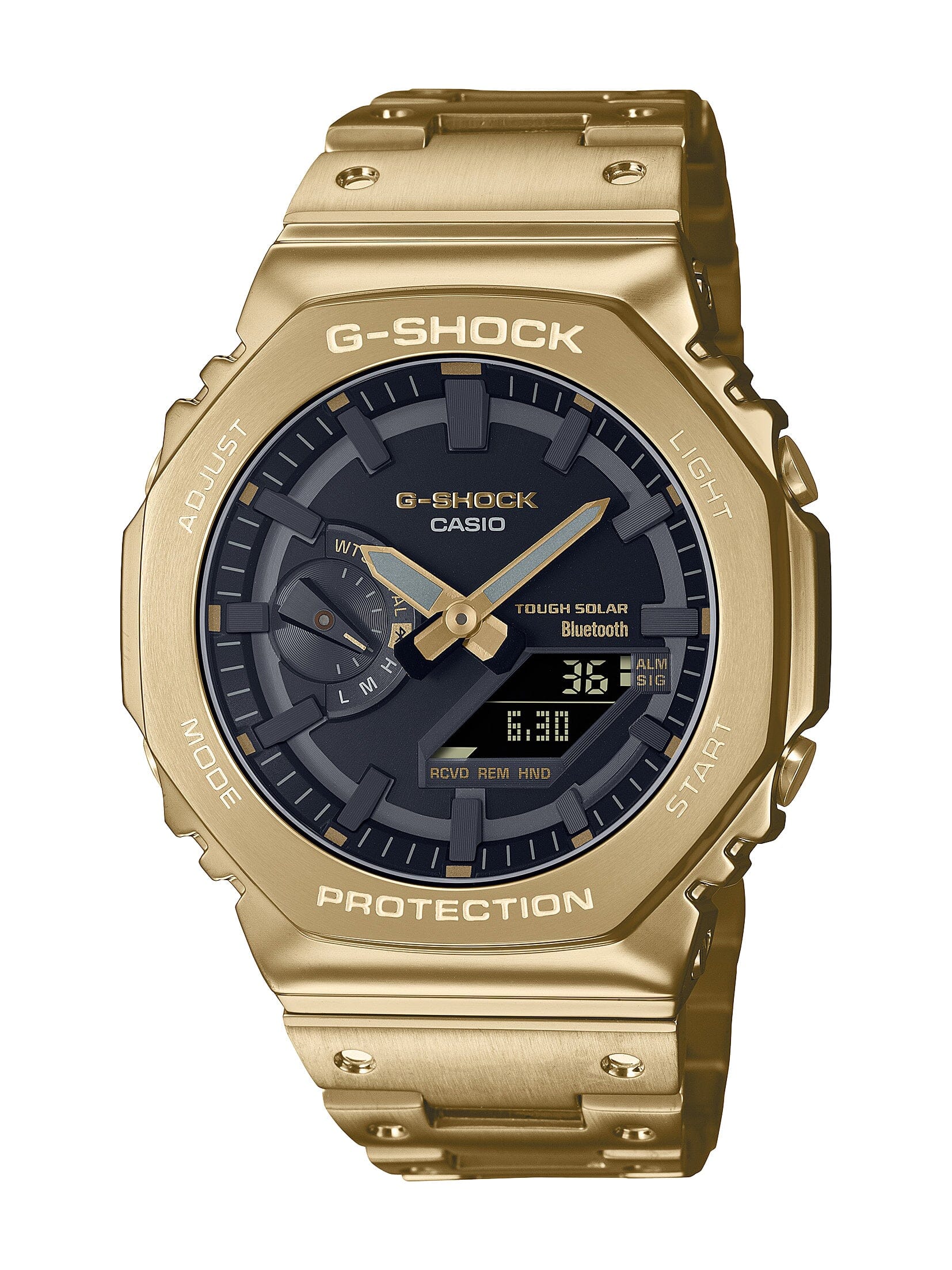 Casio G Shock 40th Anniversary Gold Watch GM-B2100GD-9A Watches Casio
