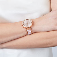 Michael Kors Parker Rose Gold Stone Set Watch MK5896 Watches Michael Kors