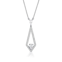 GEORGINI REFLECTION EVOKE PENDANT SILVER Georgini