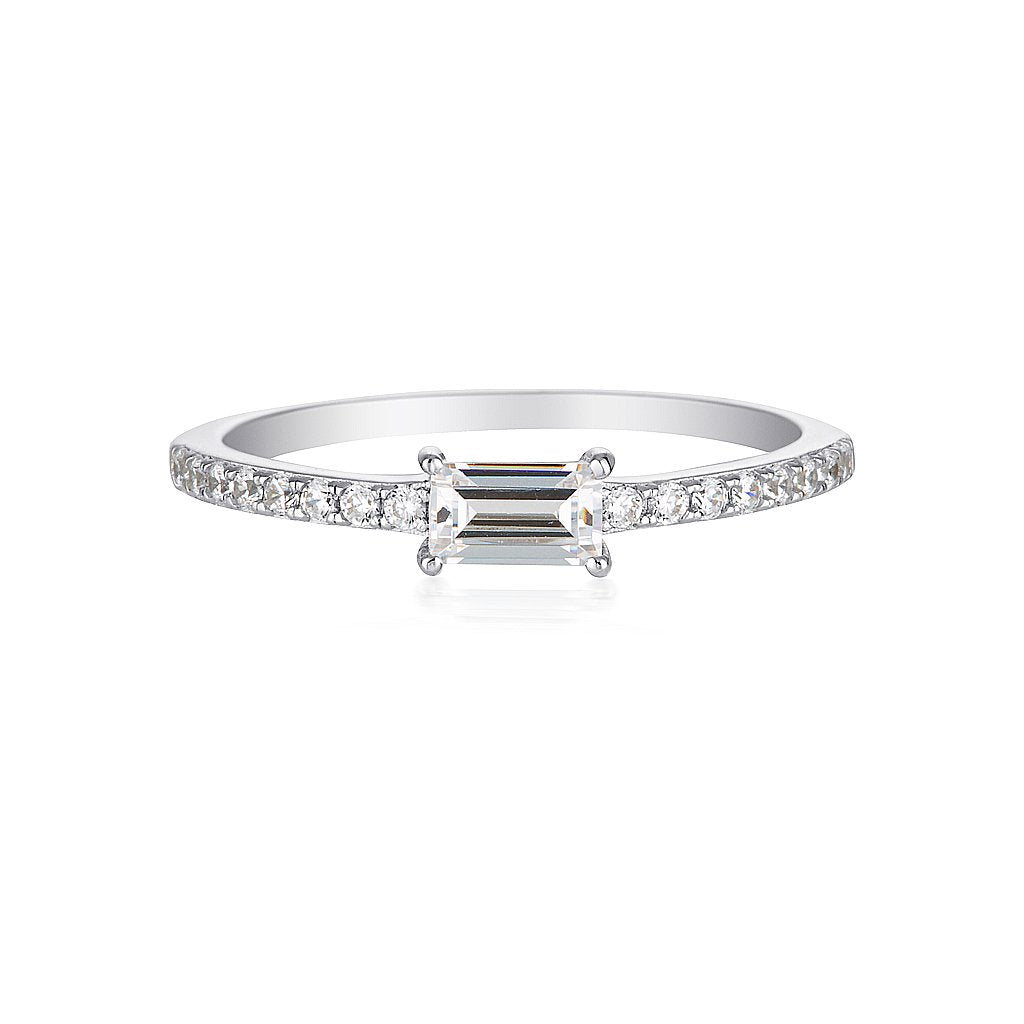 MIKA BAGUETTE RING Bevilles Jewellers
