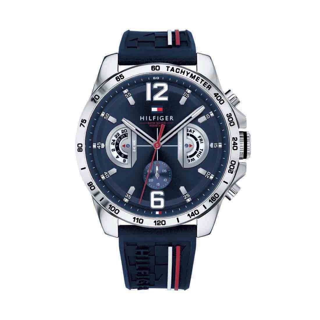 Tommy Hilfiger Multifunction Mens Blue Watch Model 1791476 Watches Tommy Hilfiger