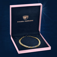 Chiara Ferragni Chain Collection Gold Necklace Bevilles Jewellers