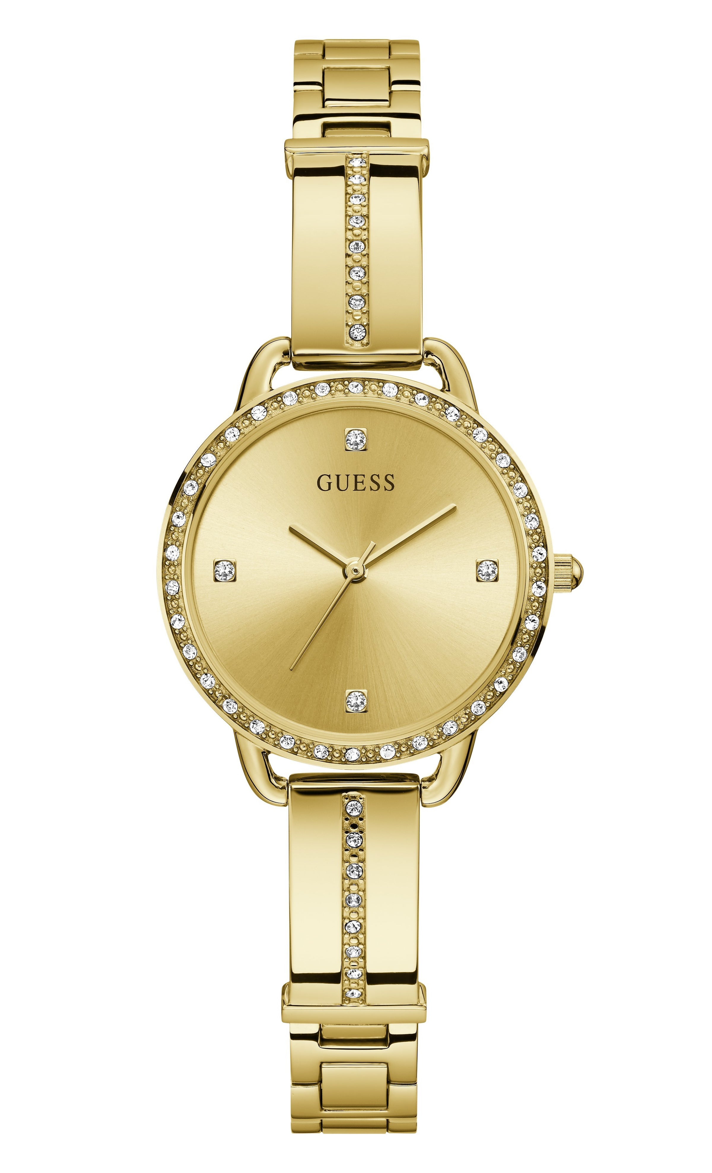 Guess Bellini Gold Tone Stainless Steel Watch GW0022L2 Watches Guess