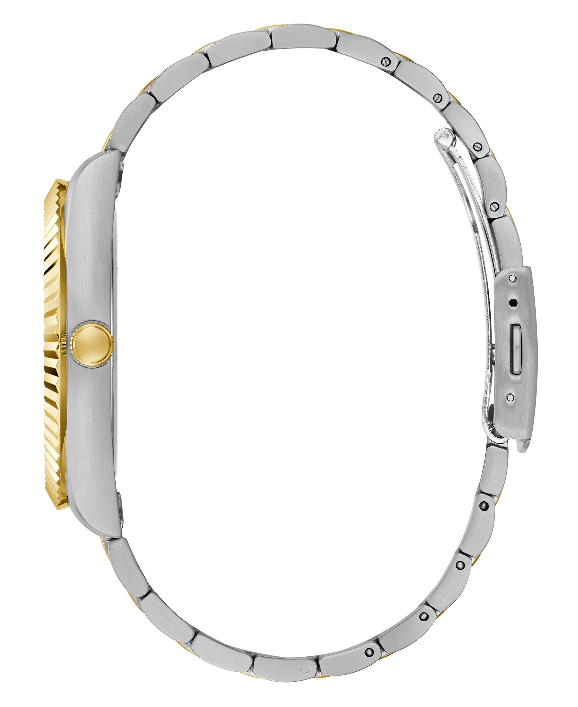 Guess Connoisseur Two Tone and Green Men's Watch GW0265G8 Watches Guess