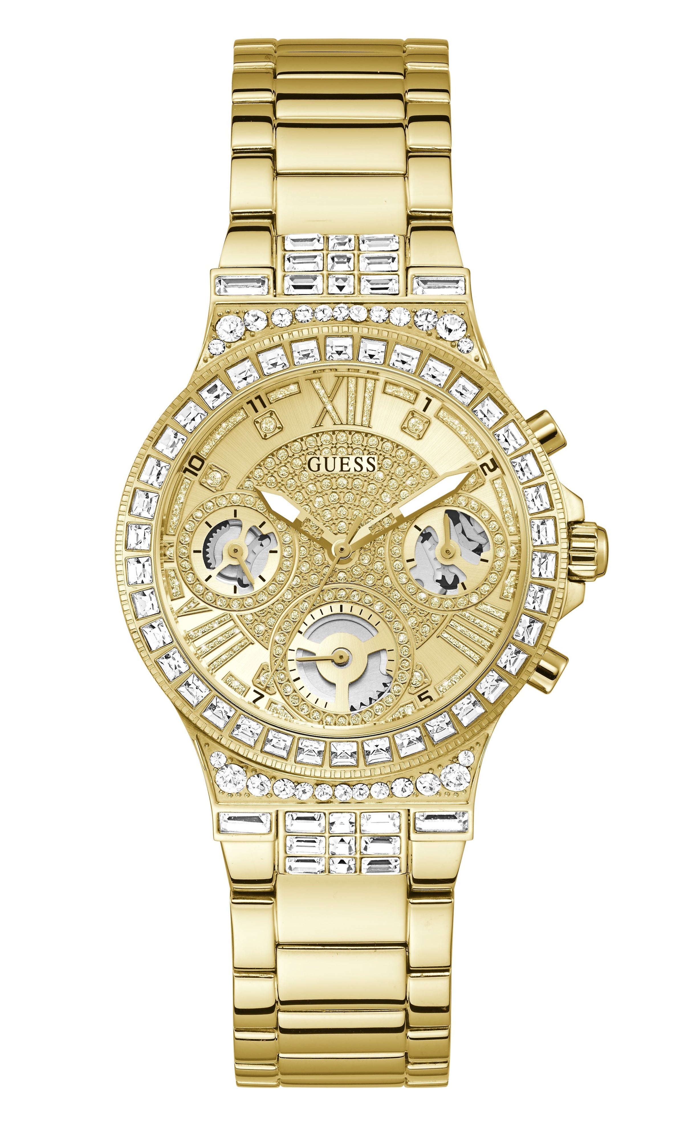 Guess Moonlight Gold Watch GW0320L2 Watches Guess