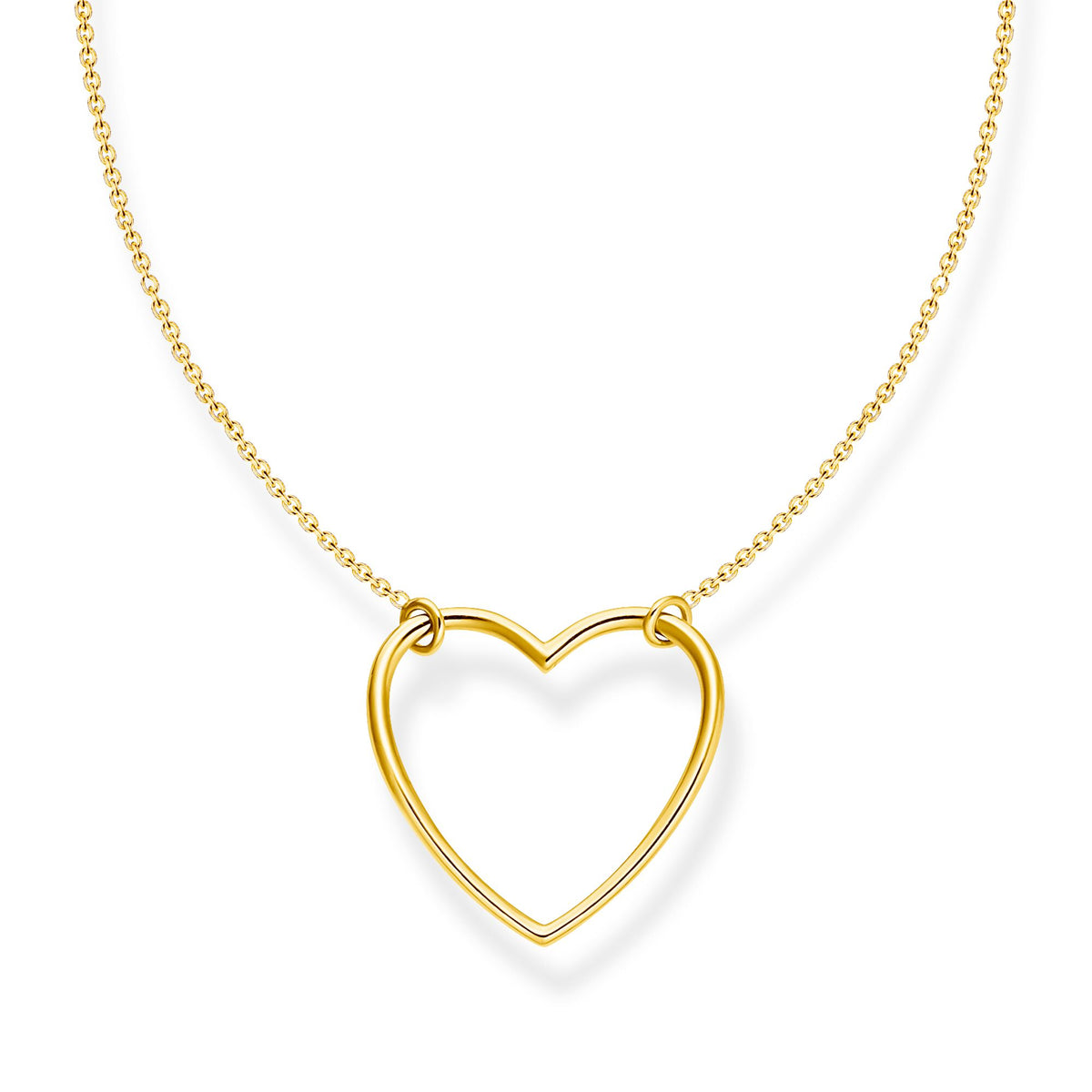 Thomas Sabo Necklace Heart Gold Necklace Thomas Sabo 