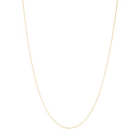 9ct Yellow Gold Diamond Curb Necklace Chain Necklaces Bevilles