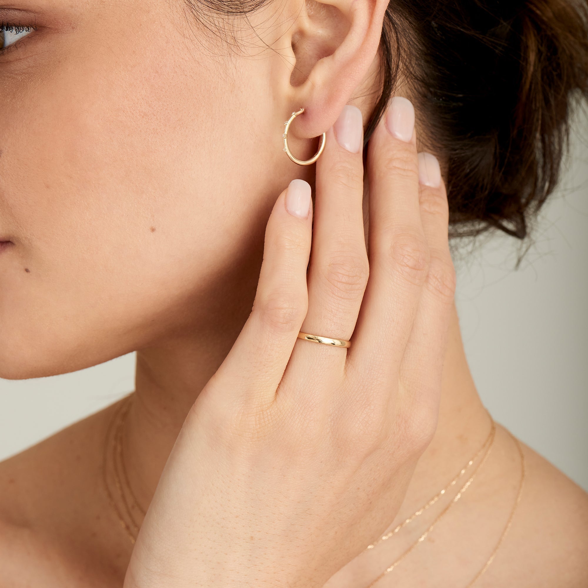 Ania Haie 14kt Gold Stargazer Band Ring Rings Ania Haie