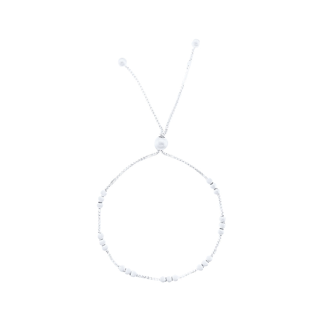 Adjustable Sterling Silver Bolo Bracelet Bracelets Bevilles