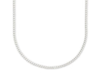 Sterling Silver 40cm Curb Chain Necklaces Bevilles