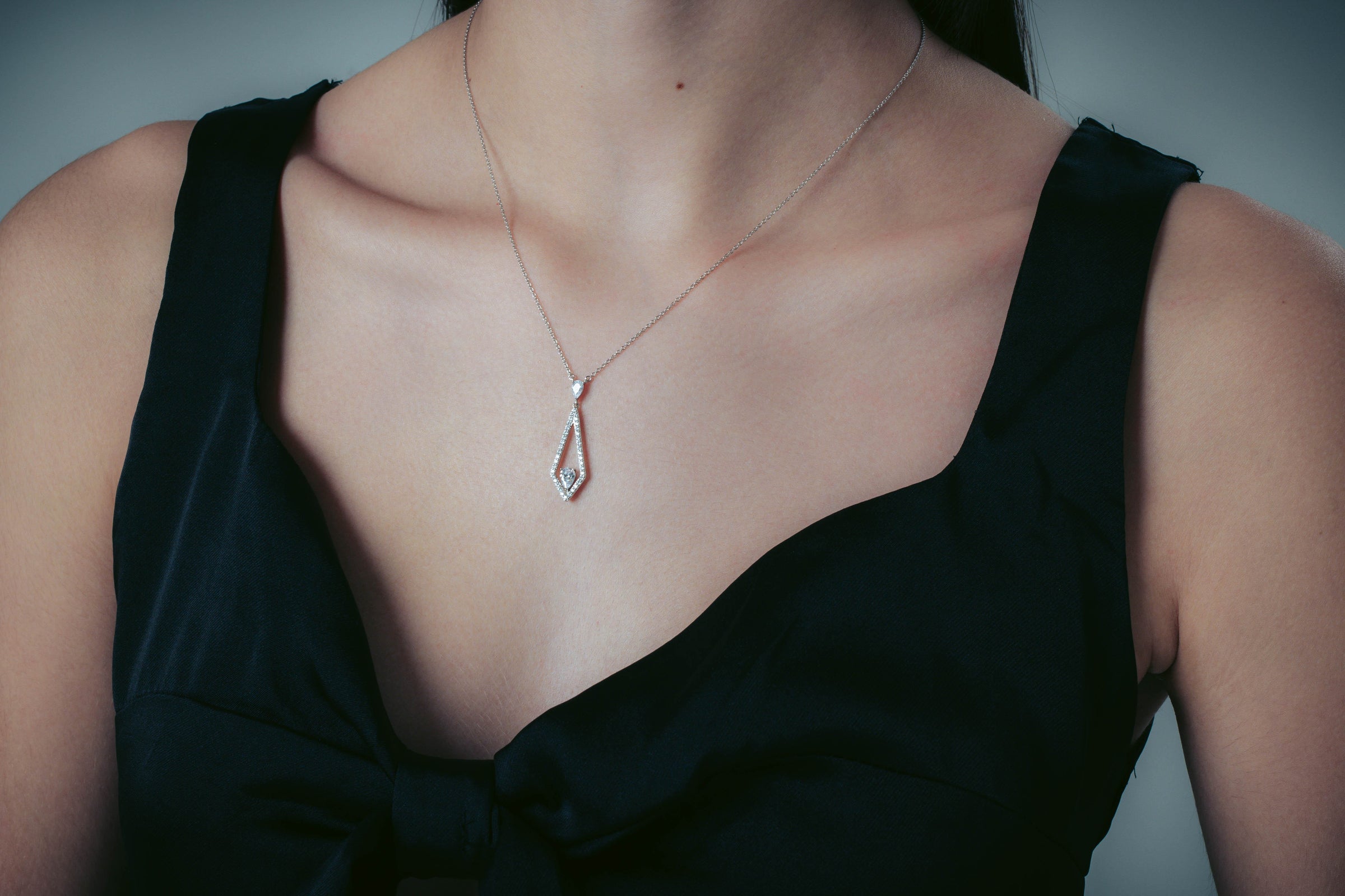 GEORGINI REFLECTION EVOKE PENDANT SILVER Georgini