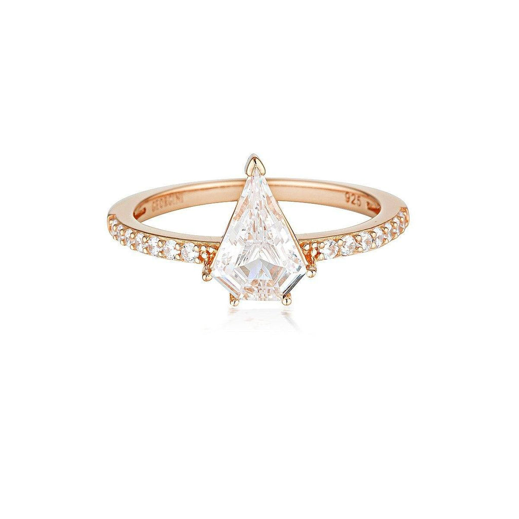Georgini Rock Star Shield Gold Earrings main image 0