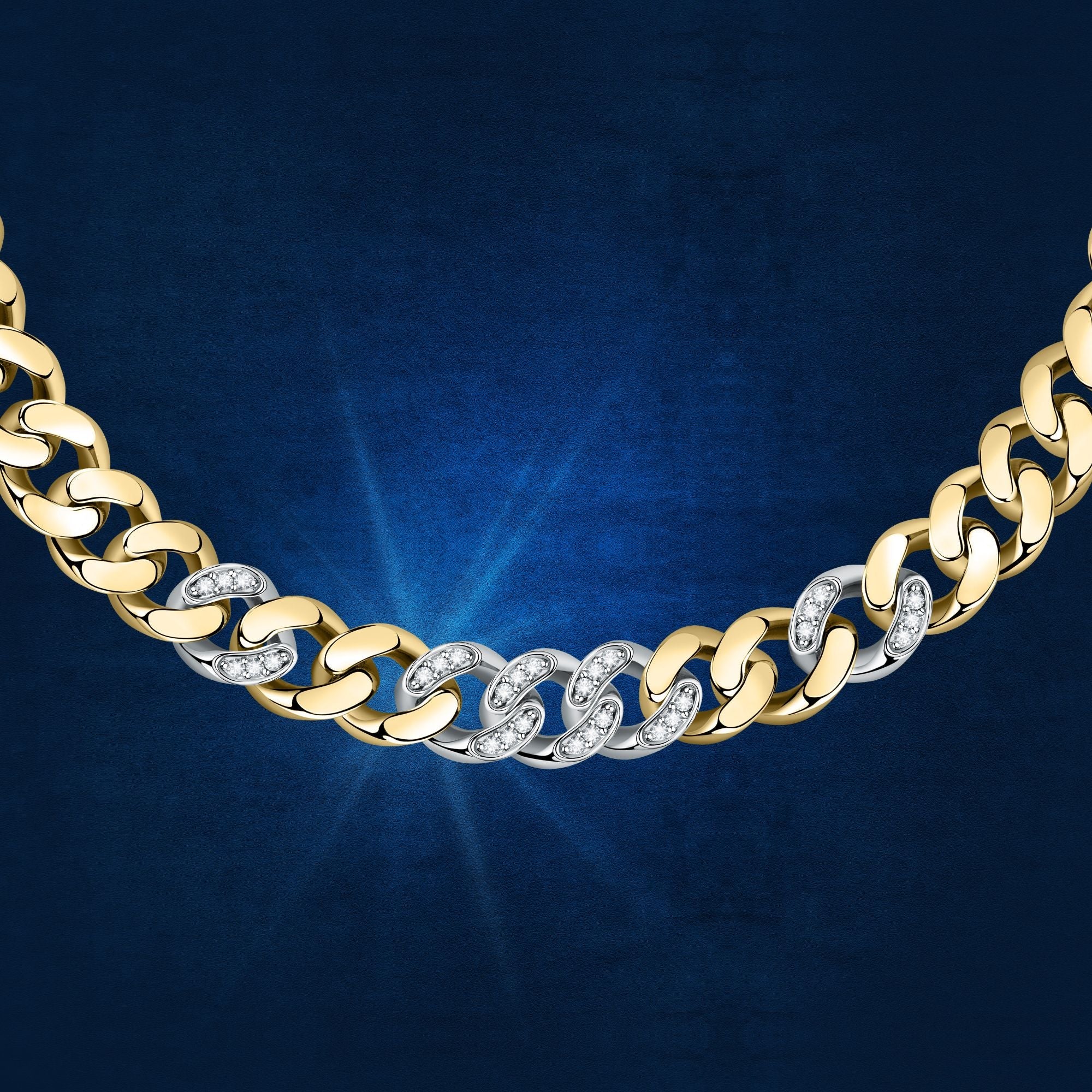 Chiara Ferragni Chain Collection Gold Necklace Bevilles Jewellers