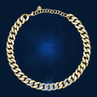 Chiara Ferragni Chain Collection Gold Necklace Bevilles Jewellers