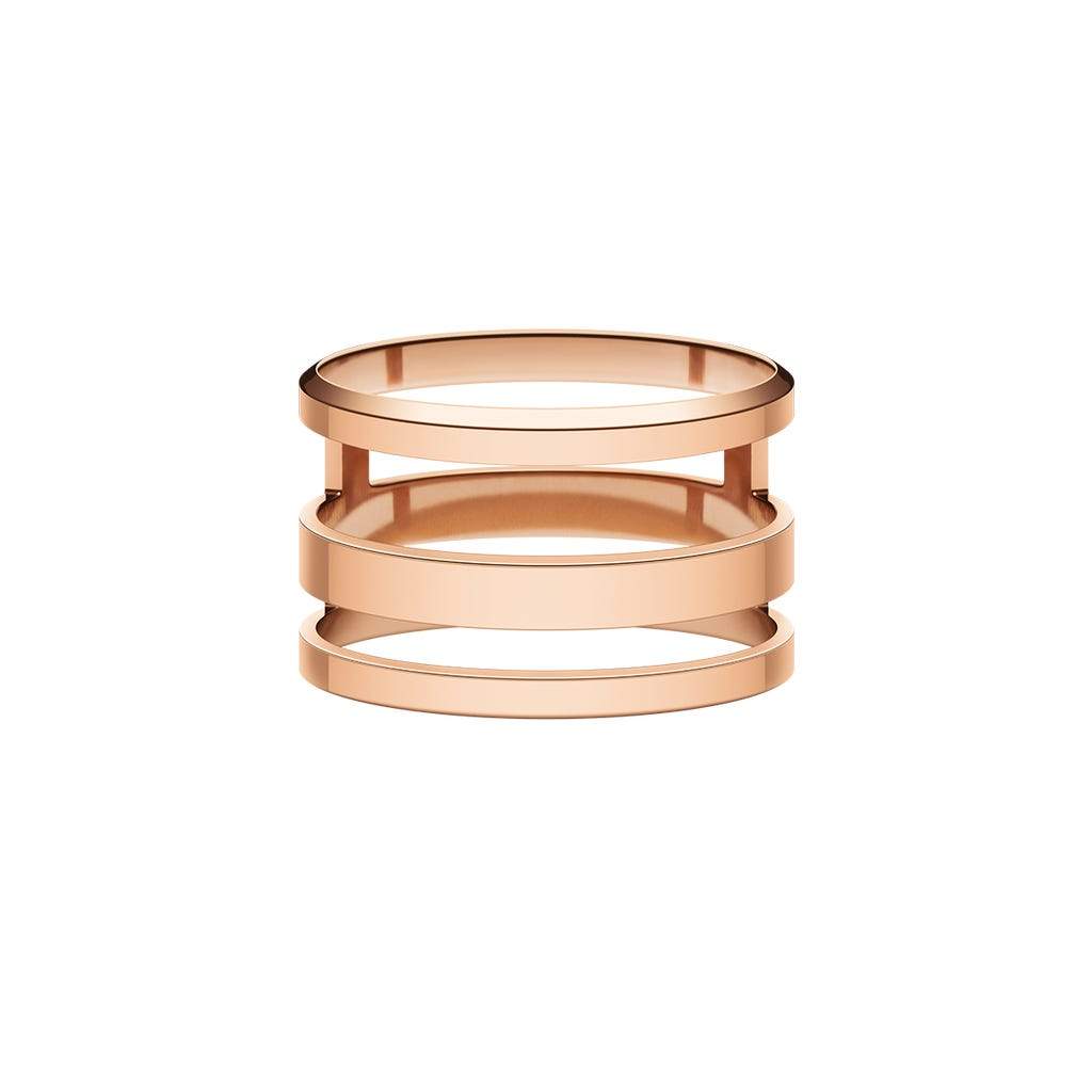 Bevilles rose 2025 gold rings