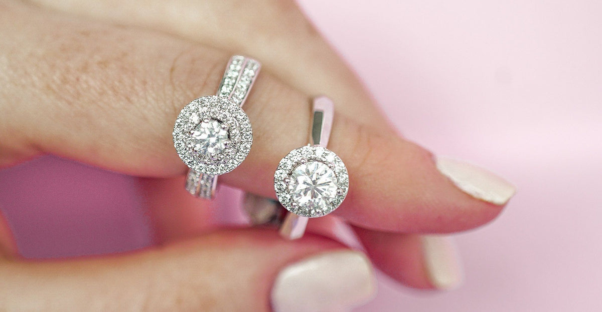 How to make your diamond engagement ring look bigger