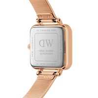 Daniel Wellington Quadro Studio 22x22 Rose Gold & White Watch Watches Daniel Wellington 