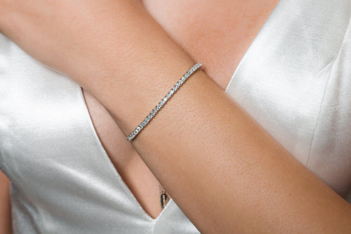 ICONIC BRIDAL VERA 2MM BRACELET SILVER ADJUSTABLE Bracelets Georgini 