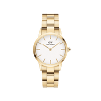 Daniel Wellington Iconic Link 32 Gold & White Watch Watches Daniel Wellington 