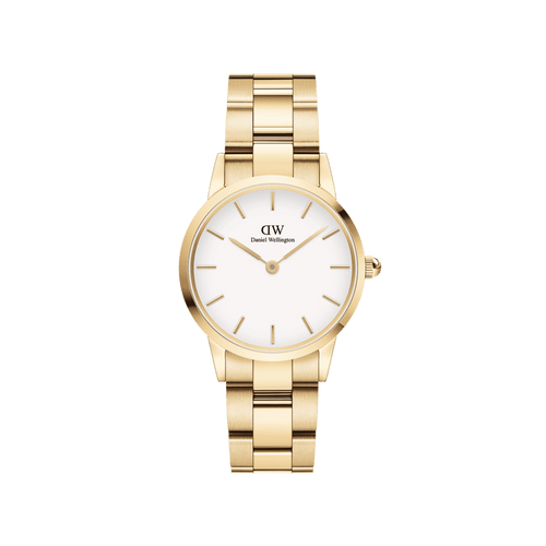 Daniel Wellington Iconic Link 32 Gold & White Watch Watches Daniel Wellington 