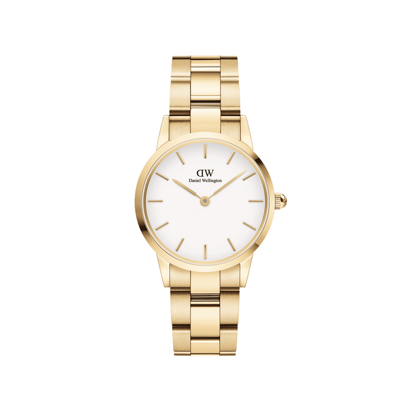 Daniel Wellington Iconic Link 32 Gold & White Watch Watches Daniel Wellington 