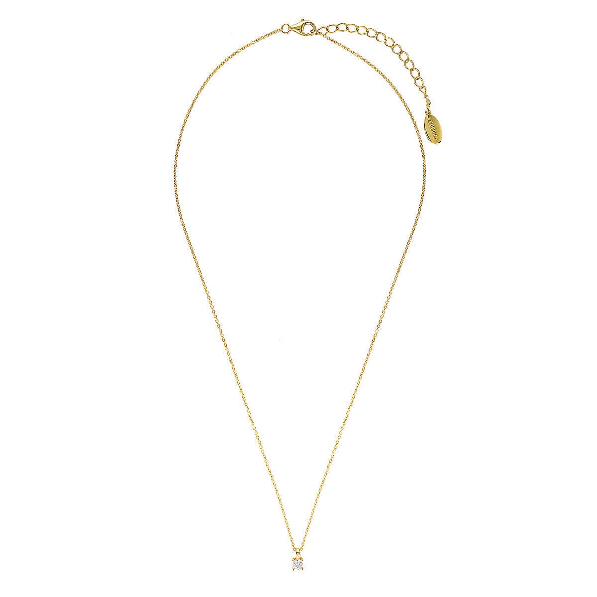 GEORGINI RED CARPET VENICE NECKLACE GOLD Bevilles Jewellers 