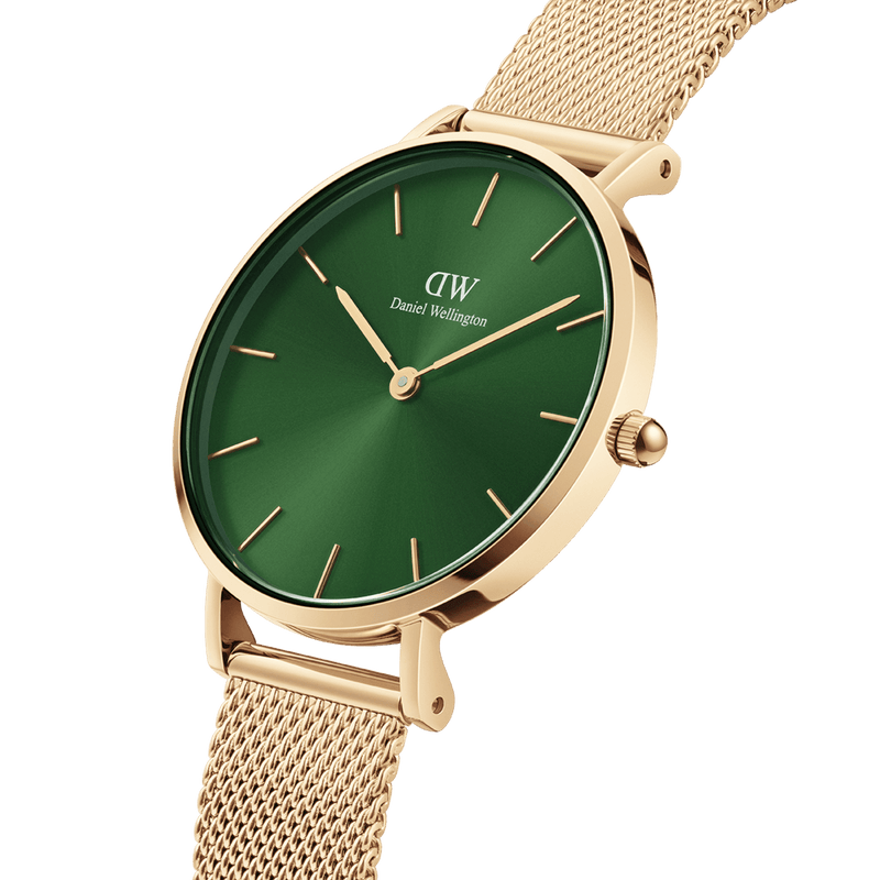 Daniel Wellington Petite Emerald 28 Gold & Green Watch Watches Daniel Wellington 