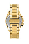 Maserati Traguardo 45mm Chronograph Gold Stainless Steel Strap Watch Watches Maserati 