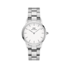 Daniel Wellington Iconic Link 36 Silver & White Watch Watches Daniel Wellington 