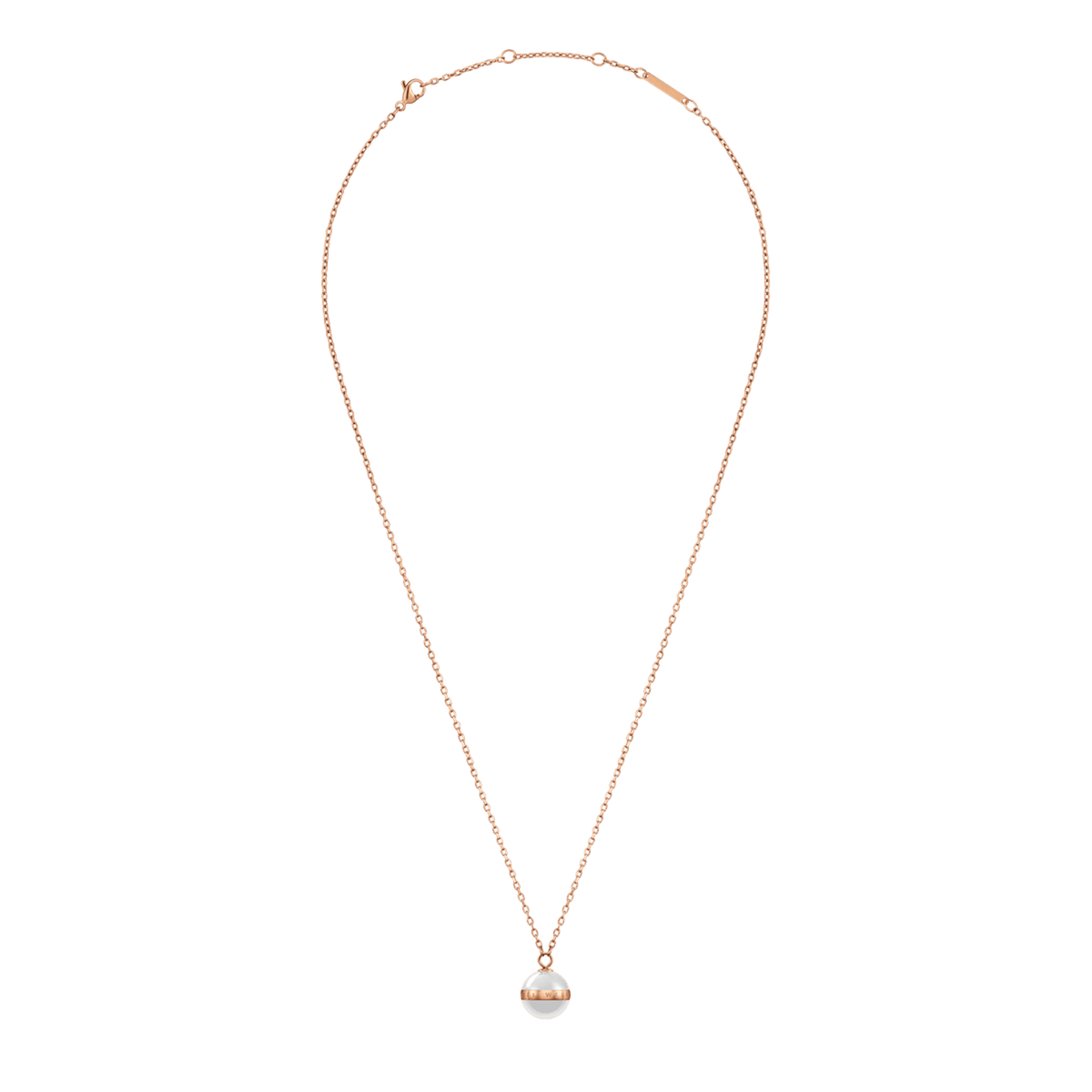 Daniel Wellington Aspiration Necklace Rose Gold Necklaces Daniel Wellington 