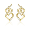 GEORGINI RED CARPET ARIA EARRINGS GOLD Bevilles Jewellers 