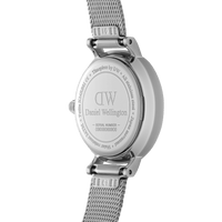 Daniel Wellington Petite 24 Pressed Sterling Silver & White Watch Watches Daniel Wellington 
