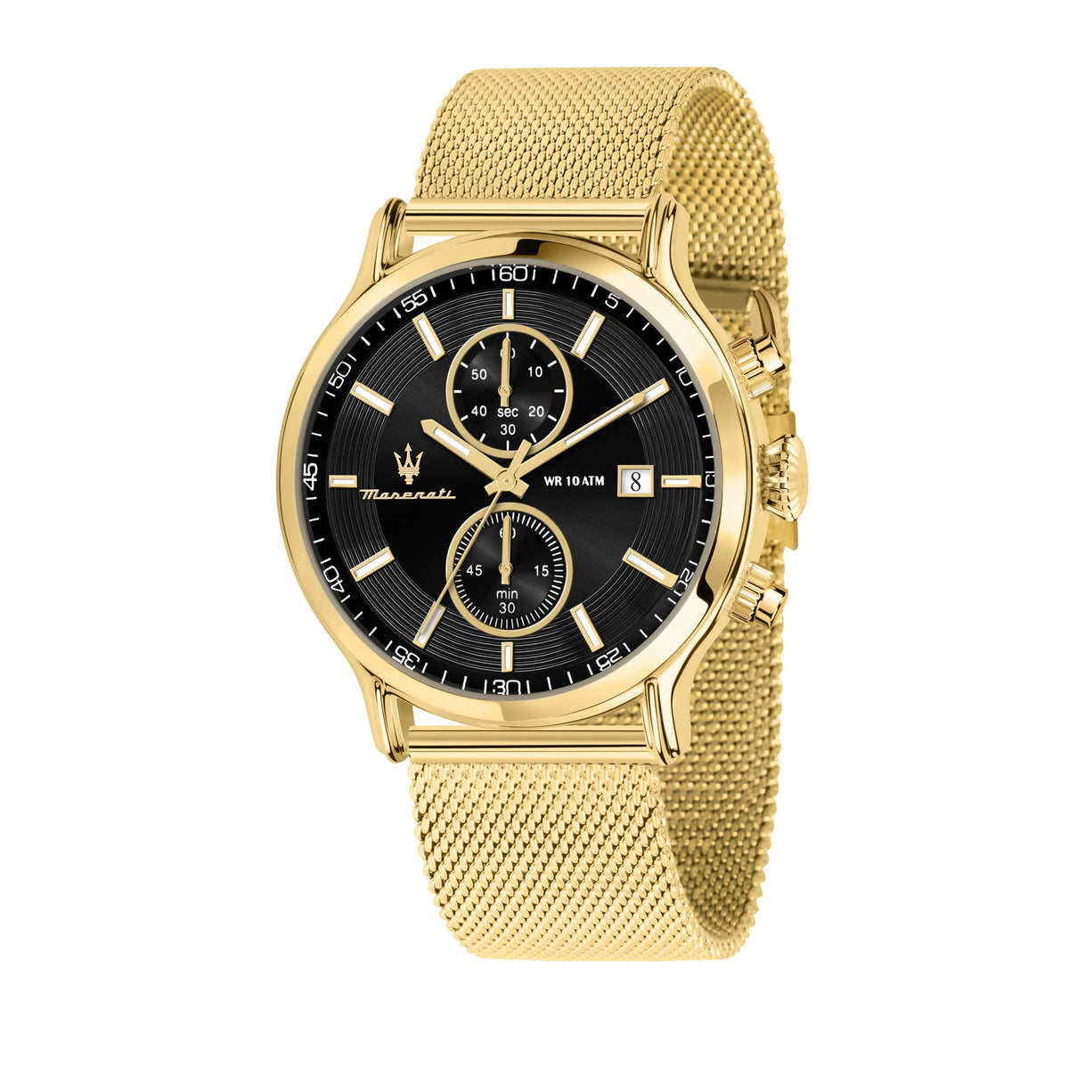 Maserati Epoca Gold Chronograph Watches Maserati 