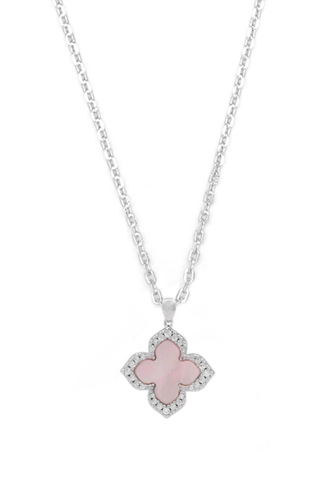 SYDNEY SOIRÉE FAIRWATER MOTHER OF PEARL PENDANT SILVER Bevilles Jewellers 