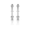 GEORGINI RED CARPET GALA EARRINGS SILVER Bevilles Jewellers 