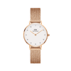 Daniel Wellington Petite 28 Pressed Melrose Lumine Rose Gold & White Watch Watches Daniel Wellington 