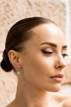 SYDNEY SOIRÉE FAIRWATER MOTHER OF PEARL DROP EARRINGS SILVER Bevilles Jewellers 