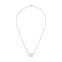 Daniel Wellington Classic Lumine Unity Necklace Silver Necklaces Daniel Wellington 