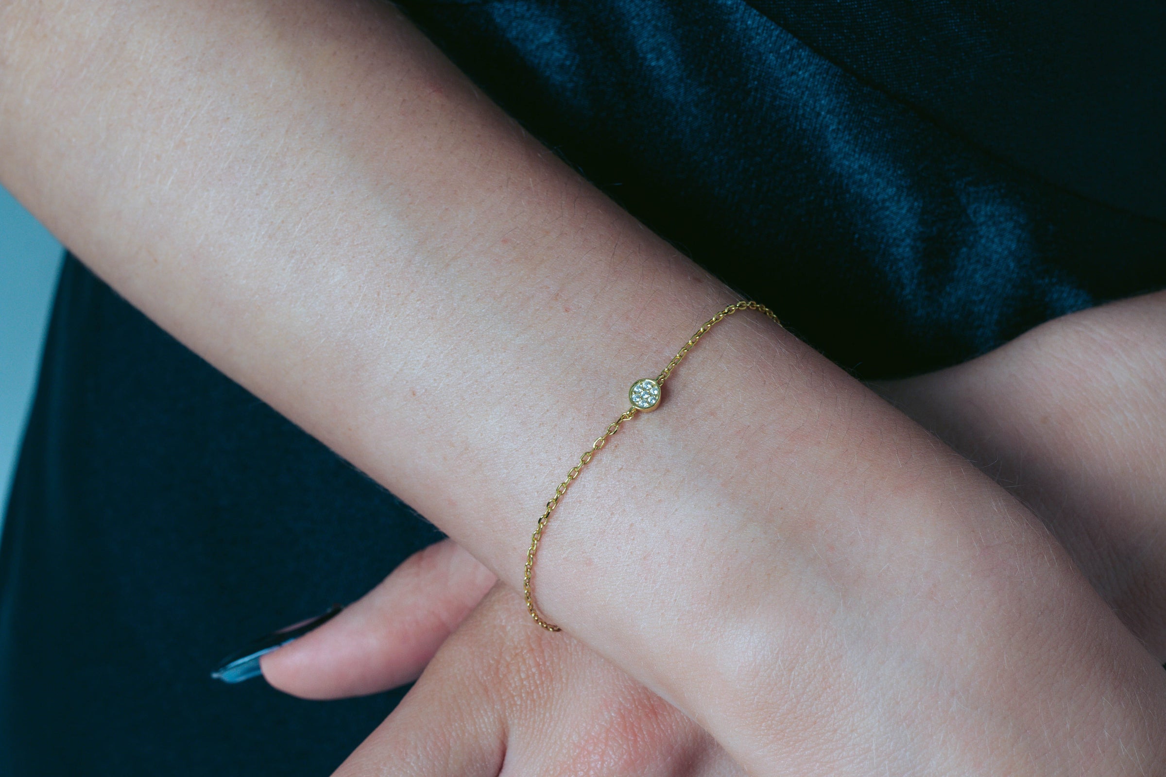 GEORGINI GOLD DOTTI BRACELET Bevilles Jewellers 